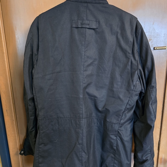 Barbour Men's Black Military Field Jacket - Picture 3 of 4